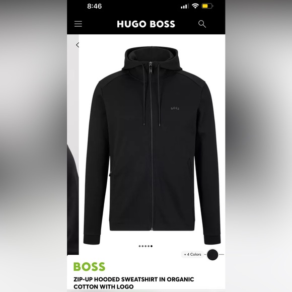 🔥 🔥SOLD 🔥🔥authentic and brand new Hugo boss Hoodie - Picture 3 of 4
